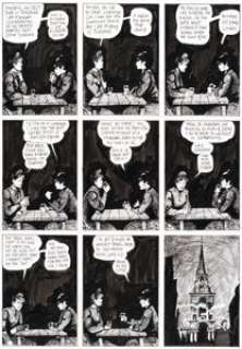 Eddie Campbell - Taboo #4 "From Hell" Chapter 3 Story Page 7 Original Art (Spiderbaby Grafix, 1990)....