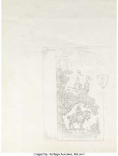 Frazetta, Frank | Frank Frazetta Prince Valiant Original Art Cover Project (1987).... | Heritage