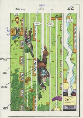 Bob Sharen | Iron Man, issue #183, page 22 | Galerie 9ème Art