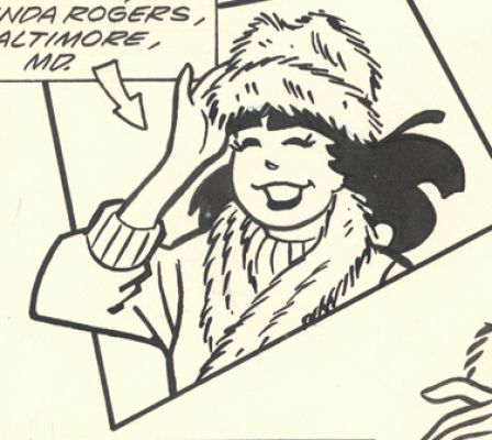 Betty & Veronica "FURS", Original Art | Russ Cochran