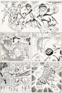 Buscema, Sal | Sal Buscema and Joe Sinnott The Incredible Hulk #277 Story Page 16 Original Art (Marvel, 1982).... | Heritage