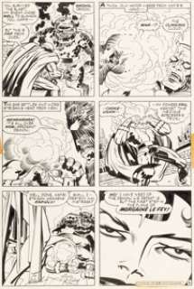 Kirby, Jack - Jack Kirby and Mike Royer The Demon #16 Story Page 4 Original Art (DC, 1974)....