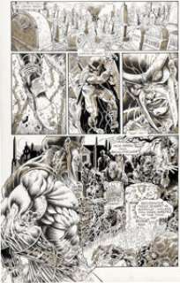 Vigil, Tim - Tim Vigil and Jeff Austin Faust #9 Story Page 19 Original Art (Rebel Studios, 1992)....