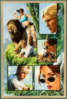 Jusko, Joe - Joe Jusko Tomb Raider: The Greatest Treasure of All #1 Story Page 19 Original Art (Image, 2005)....