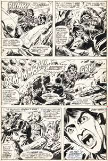 Kupperberg, Alan - Alan Kupperberg, Howard Chaykin, and Tom Palmer Star Wars #10 Story Page 9 Original Art (Marvel, 1978)....