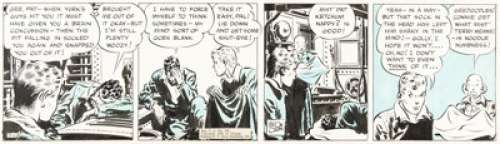 Caniff, Milton | Milton Caniff Terry and the Pirates Daily Comic Strip Original Art dated 7-16-38 (Chicago Tribune, 1938).... | Heritage