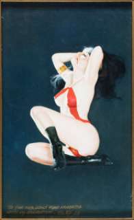 Enric (Enrique Torres-Prat) - Enric (Enrique Torres-Prat) - Vampirella Painting Original Art (2005)....
