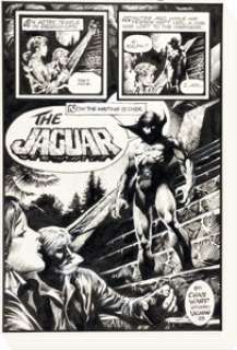 Catan, Vic - Vic Catan The Fly #5 Complete 9-Page Jaguar Story Original Art (Archie, 1984).... (Total: 9 Original Art)