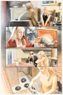 Ross, Alex - Alex Ross Marvels #4 Story Page 24 Gwen Stacy Original Art (Marvel, 1994)....