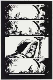 Madureira, Joe - Joe Madureira and Jason Martin Battle Chasers #8 Story Page 2 Original Art (Image, 2001). ...