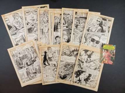 Alberto Del Mestre | Orient Sexpress - Alberto Del Mestre - 41x tavole originali - Page volante | Catawiki