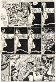 S. Clay Wilson - Bent #nn Story Page 1 Original Art (Print Mint, 1971)....