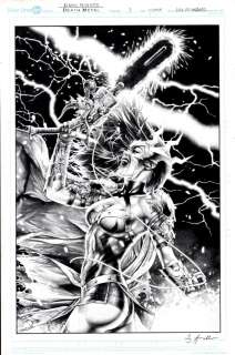 Jay Anacleto - dark nights: death metal #2 cover (sold live on ‘dueling dealers of comic art‘ episode #54 podcast on 1-26-2022 watch it here!