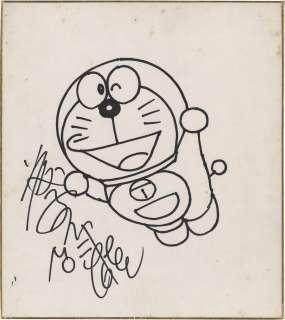 Fujiko Fujio’s Hand-Drawn Shikishi "Doraemon" | Mandarake (Big Web)