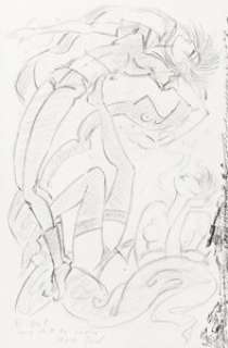 Jill Karla Schwarz - The Sandman: A Gallery of Dreams #1 Dream and Desire of the Endless Preliminary Pin-Up Illustration Original Art (DC, 1994).