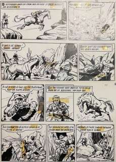 Willy Vandersteen / Karel Verschuere | Willy Vandersteen / Karel Verschuere - Karl May 1 - Originele pagina (Strook 52 & 53 / Pag. 29) - Old Shatterhand - (1962) | Catawiki