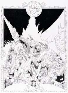 Evert Geradts - Ship‘s Bow Illustration Original Art and Signed Limited Edition Print Group of 2 (1978). (Total: 2 Items)