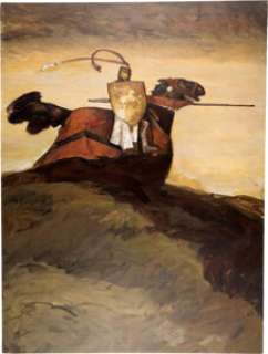 Jeff Catherine Jones A Game of Thrones: A Song of Ice and Fire-Themed Painting Original Art (Meisha Merlin Publishing, 2002). | Heritage