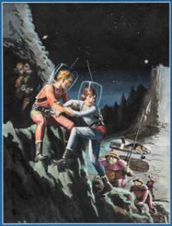 George Wilson Space Family Robinson #1 Cover Painting Original Art (Gold Key, 1962). | Heritage