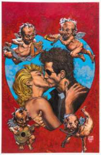 Glenn Fabry Preacher #54 Cover Painting Original Art (DC/Vertigo, 1999). | Heritage