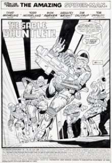 Todd McFarlane The Amazing Spider-Man #301 Splash Page 1 Original Art (Marvel, 1988). | Heritage