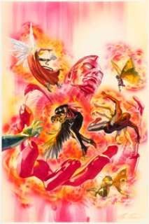 Alex Ross Avengers #673 Cover Original Art (Marvel, 2018). | Heritage