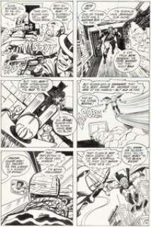 Jack Kirby and Vince Colletta New Gods #3 Story Page 19 Original Art (DC, 1971).