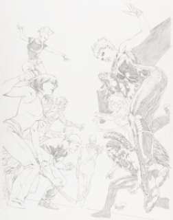 Carlo Pagulayan Ultimate Comics X-Men #29 Variant Cover Pencils Original Art (Marvel, 2013).