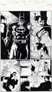 John McCrea Hitman #1 Batman Story Page 21 and Preliminary Original Art Group of 2 (DC, 1996). (Total: 2 Original Art)
