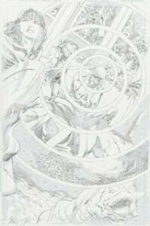 Alvaro Martinez Bueno Justice League Dark #21 Splash Page 10 Original Art (DC, 2020).