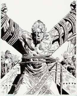 Jordi Bernet Jonah Hex #13 Cover Original Art (DC, 2007).