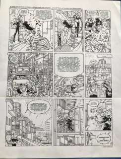 Kuijpers, Henk | Kuijpers, Henk - Originele page + original colour page + original drawing + luxe album - Franka Megaeditie II - (2001) | Catawiki