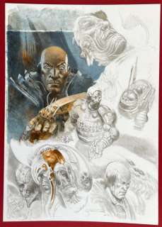 De Vos, Jorg | De Vos, Jorg - Original drawing in colour - Tribute to Juan Gimenez - (2023) | Catawiki