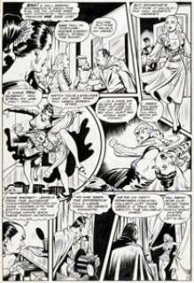 Matt Baker (attributed) and Iger Shop Rangers Comics #40 Story Page 2 Original Art (Fiction House, 1948).
