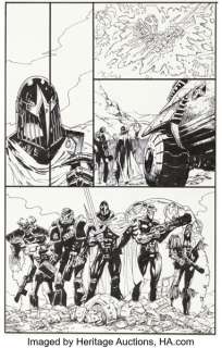 Carlos Ezquerra 2000 AD Prog #1341 ABC Warriors Story Page 10 Original Art (Rebellion, 2003).