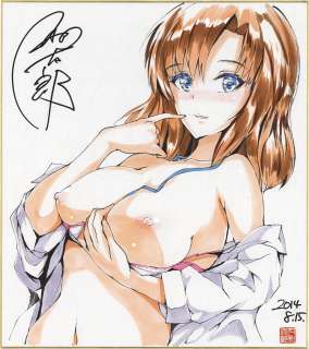 Tarou Maruwa Hand-Drawn Color Shikishi | Mandarake (Big Web)