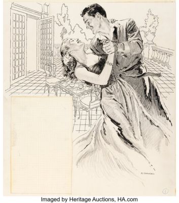 Reed Crandall Confessions Illustrated #2 "Unfaithful Wife" Complete 10-Page Story Original Art (EC, 1956). (Total: 10 Original Art)