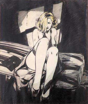 Lot 739 - Alex Varenne (1939–2020), ‘Fin de soirée’ | misc / divers