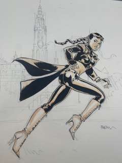 Meynet, Félix - 1 Original preliminary drawing - Les Éternels | Catawiki