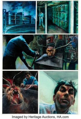 Miran Kim - Hellraiser "To Mock Your Own Grinning" Complete 15-Page Story Original Art (1991). (Total: 15 Original Art)