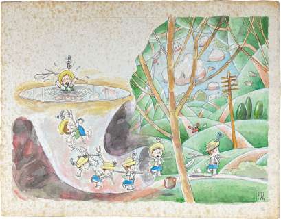 Shinji Nagashima’s Hand-Drawn Color Illustrations | Mandarake (Big Web)