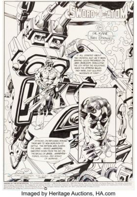 Gil Kane and Jan Strnad Sword of the Atom Special #2 Complete 40-Page Story Original Art (DC, 1985). (Total: 40 Original Art) | Heritage