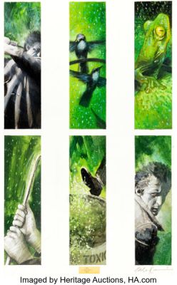 Dave McKean Black Orchid #2 Story Page 11 Original Art (DC, 1988).