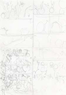 Shou Tajima’s Hand-Drawn Manga Storyboard "MPD Multiple Personality Detective Psycho" | Mandarake (Big Web)