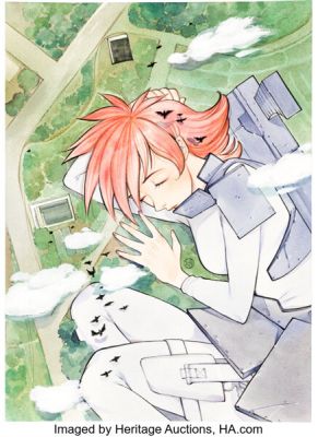 Peach Momoko Big Girls #1 Variant Cover Original Art (Image, 2020). | Heritage