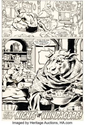 John Byrne and Dan Green The Avengers #185 Story Page 17 Original Art (Marvel, 1979). | Heritage