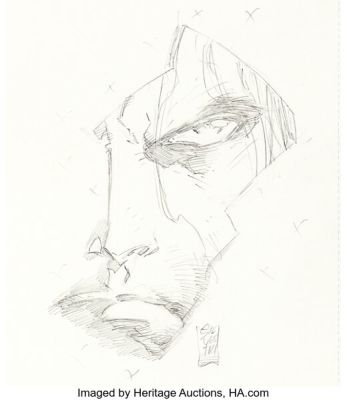 Marc Silvestri The Darkness #1 Alternate Pencil Cover Original Art (Image/Top Cow, 1996). | Heritage