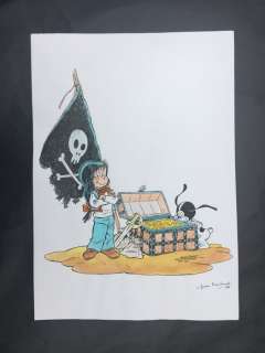 Tranchand, Pierre | Tranchand, Pierre - Dessin original couleur - Marine - (2023) | Catawiki