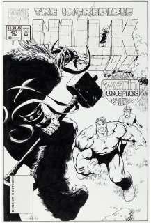 Gary Frank / Cam Smith - Incredible Hulk #421 COVER 1994