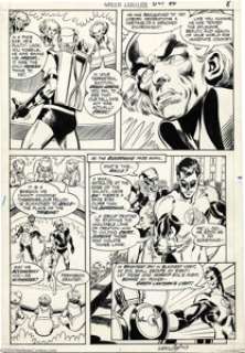 Neal Adams and Dick Giordano - Green Lantern #80, page 7 Original Art (DC, 1970). As the Silver Age of Comics - | Heritage